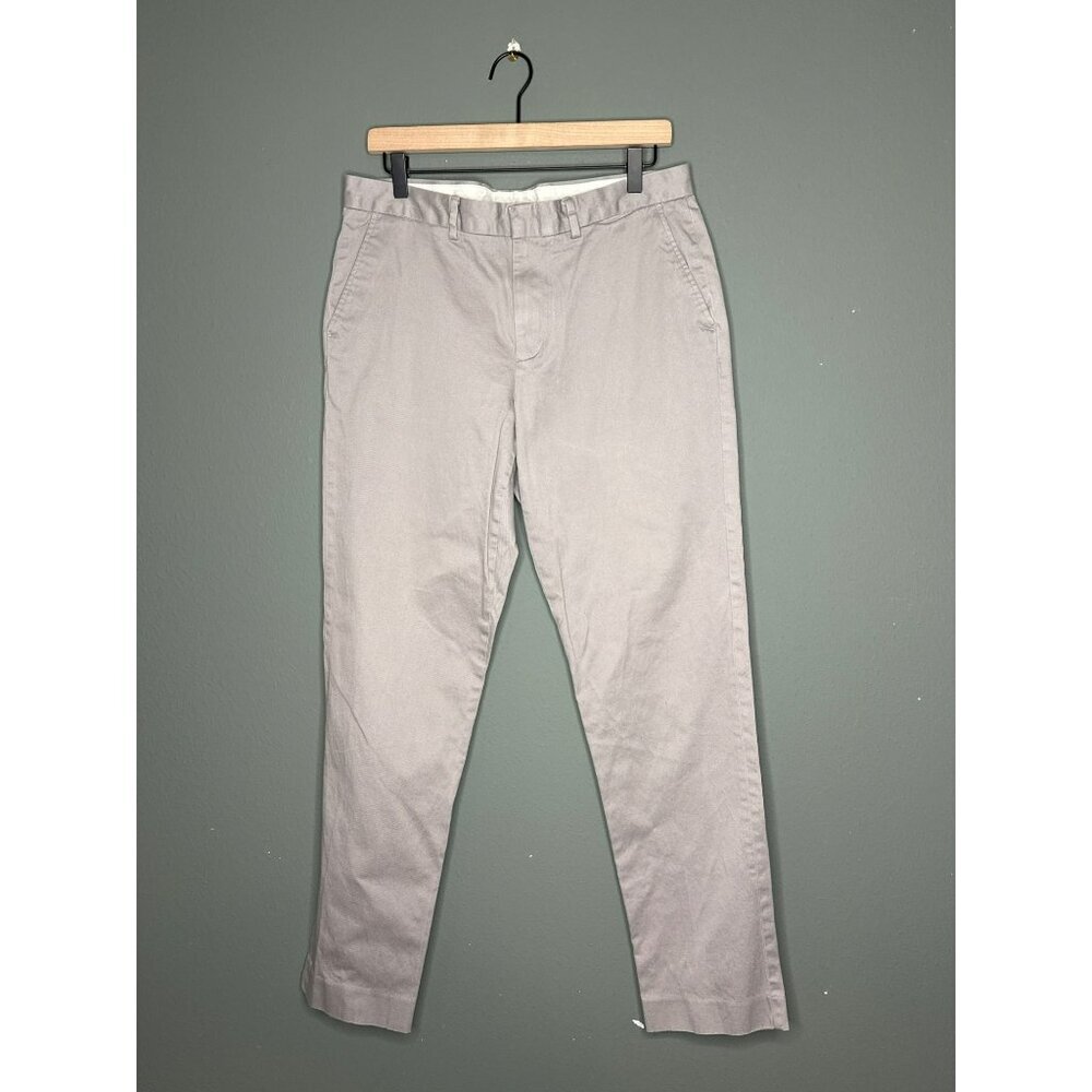 J Crew Bowery Stretch 33 x 32 Men's Chino
